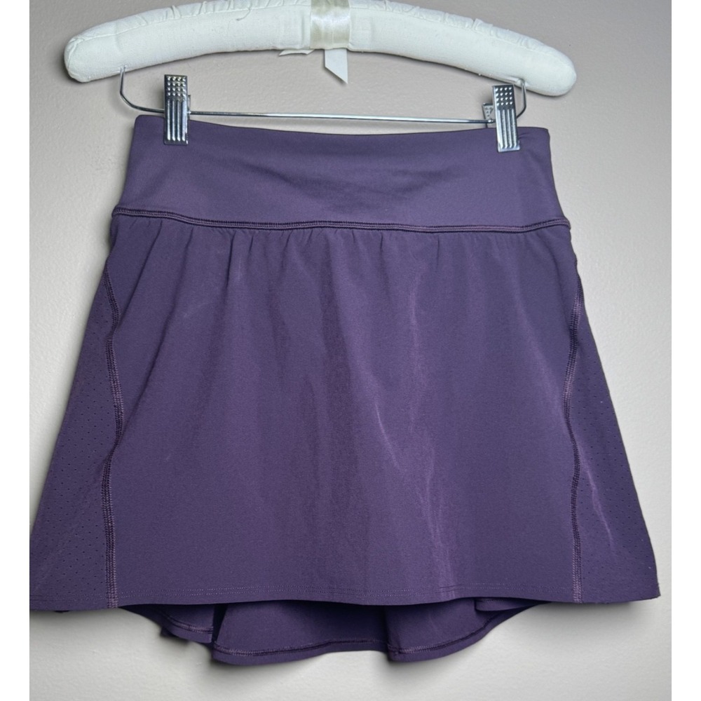 SPANX Dark Purple Mini Size Small Athletic Skort
